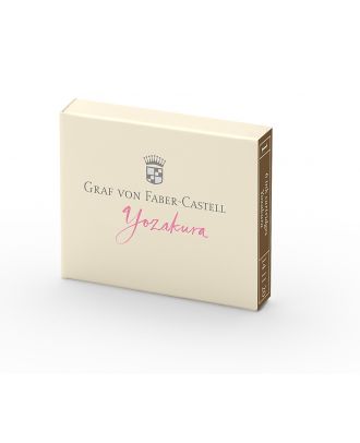 Graf von Faber-Castell Fountain Pen Ink cartridges 6 pack Yozakura