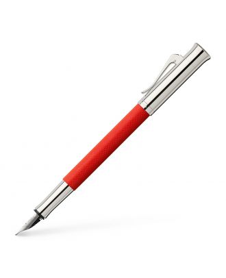 Graf von Faber-Castell Guilloche India Red Fountain Pen