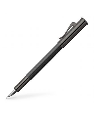Graf von Faber-Castell Guilloche Black Edition Vulpen