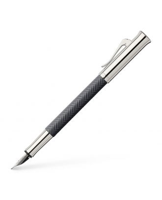 Graf von Faber-Castell Guilloche Ciselé Anthracite Fountain Pen