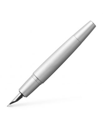Faber Castell E-Motion Pure Silver Fountain Pen