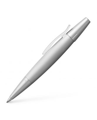 Faber Castell E-Motion Pure Silver Ballpoint Pen