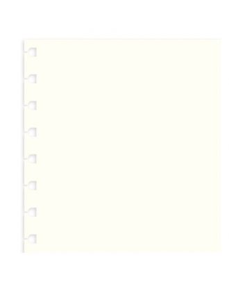 Filofax Notebook Refill Pocket White Plain