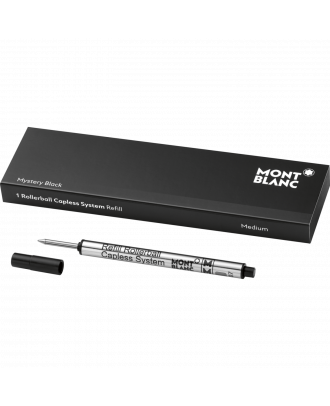 Montblanc Rollerball Capless Vulling Medium Zwart