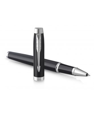 Parker IM Essentiel Matte Black CT Rollerball Pen