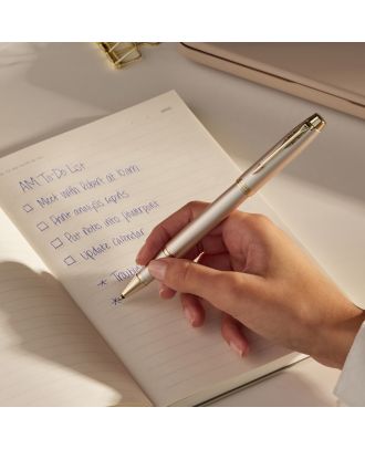 Parker IM Monochrome Champagne Roller