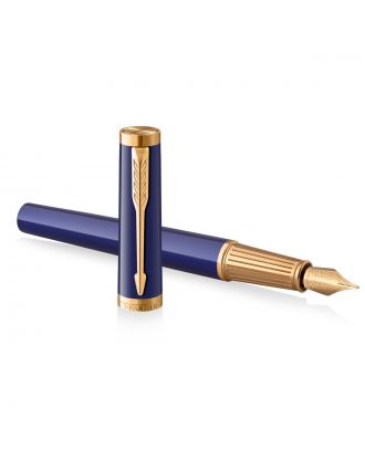 Parker Ingenuity Blue Gold Fountain Pen