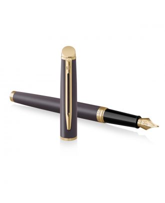 Waterman Hémisphère The Understated Edit Lava Black Fountain Pen
