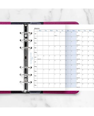Filofax Personal Year Planner 2026 Horizontal