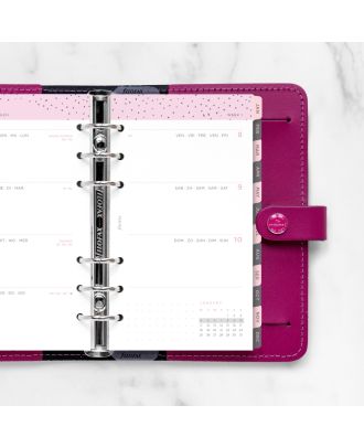Filofax Personal Vulling Week op 2 Pagina's Confetti 2027