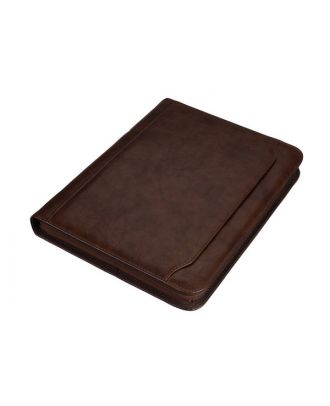 Alassio Kunstlederen Conferentiemap Massa Bruin