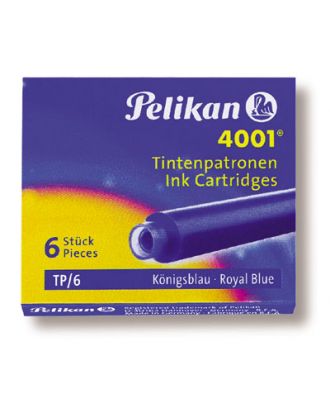 Pelikan Ink Cartridges Royal Blue 6 pack