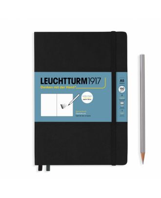 Leuchtturm1917 Sketchbook Medium A5 Black