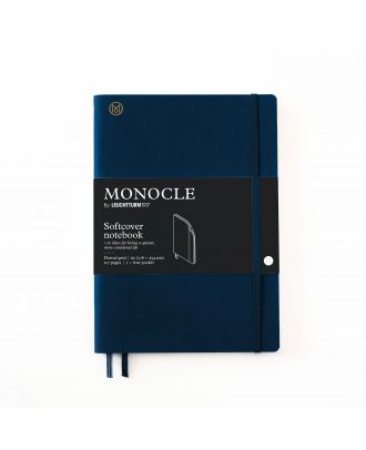 Monocle by Leuchtturm1917 Notebook Composition B5 Softcover Navy Dotted