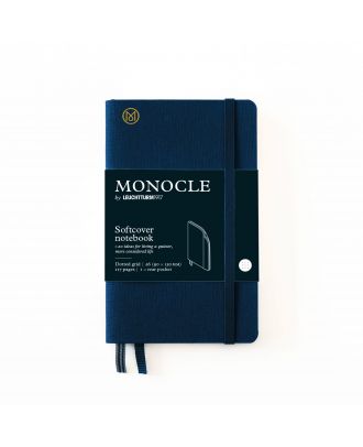Monocle by Leuchtturm1917 Notebook A6 Softcover Navy Dotted