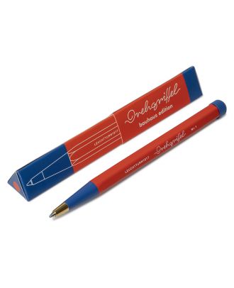 Leuchtturm1917 Drehgriffel Bauhaus Edition Red / Royal Blue Ballpoint Pen