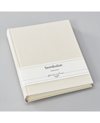 Semikolon Photo Album Classic Medium Chamois Wedding Edition