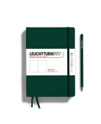 Leuchtturm1917 Notebook Medium Natural Colors Forest Green Plain