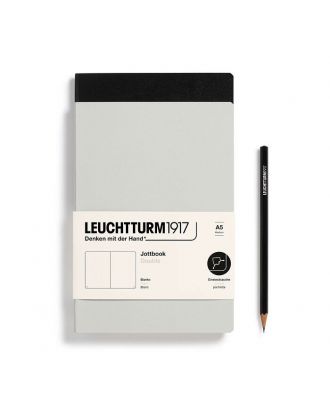 Leuchtturm1917 Jottbook Medium Grey/Black Plain