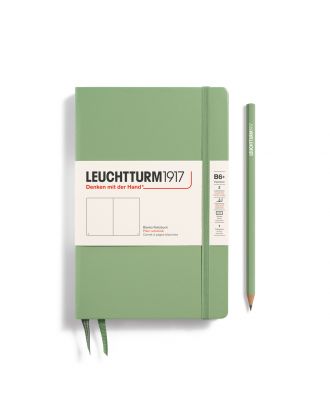 Leuchtturm1917 Notitieboek Slim B6+ Paperback Hardcover Sage Blanco