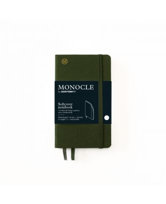 Monocle by Leuchtturm1917 Notebook A6 Hardcover Olive Dotted