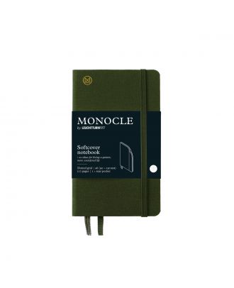 Monocle by Leuchtturm1917 Notebook A6 Hardcover Olive Dotted