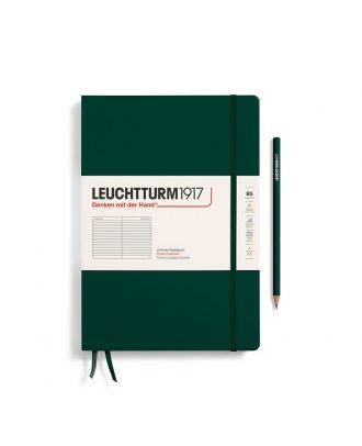 Leuchtturm1917 Notebook Composition B5 Hardcover Forest Green Ruled