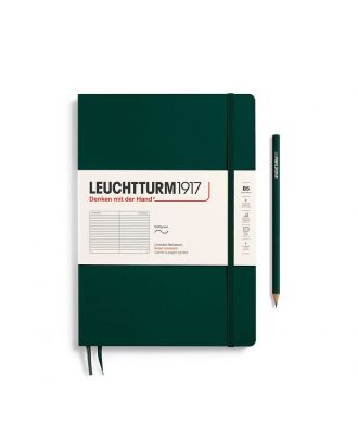 Leuchtturm1917 Notebook Composition B5 Softcover Forest Green Ruled