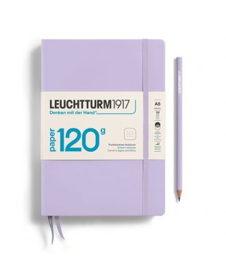 Leuchtturm1917 120G Edition Notebook Medium Lilac Dotted