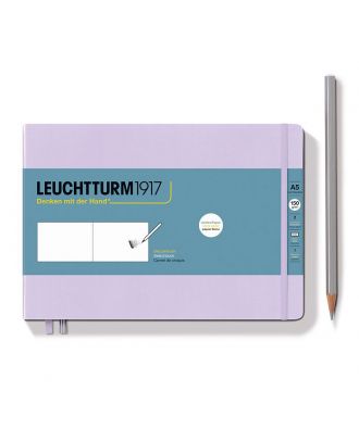 Leuchtturm1917 Sketchbook Medium A5 Landscape Lilac
