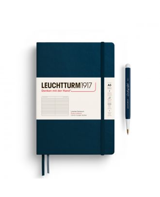 Leuchtturm1917 Notebook Medium Deep Sea Ruled