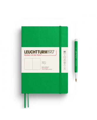 Leuchtturm1917 Notebook Medium Softcover Spring Leaf Plain