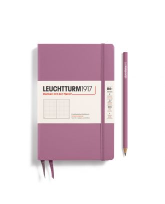Leuchtturm1917 Slim B6+ Paperback Hardcover Dusty Rose Dotted Notebook