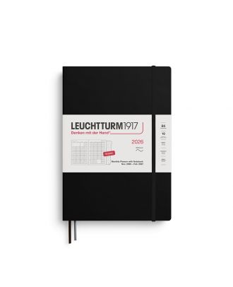 Leuchtturm1917 2026 Month Planner Composition B5 Softcover Black