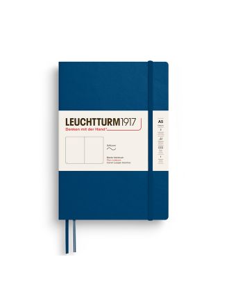 Leuchtturm1917 Notebook Medium Softcover Indigo Plain