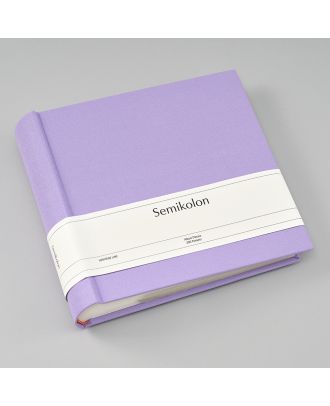 Semikolon Photo Album Classic 200 Pockets Lilac Silk