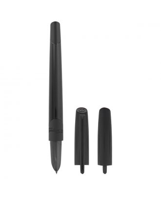 S.T. Dupont Defi Millennium Shiny Black and Matt Black Fountain Pen