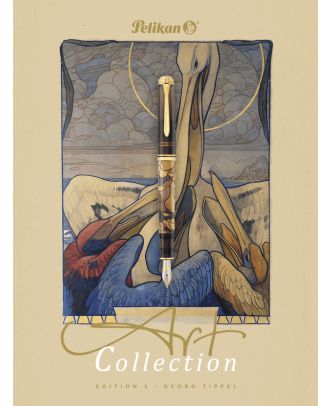 Pelikan Souverän 600 Art Collection Georg Tippel Fountain Pen