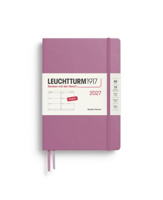 Leuchtturm1917 Agenda 2027 Weekplanner Medium Dusty Rose