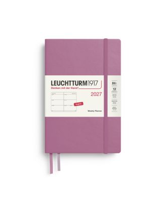 Leuchtturm1917 Agenda 2027 Weekplanner Paperback B6 Dusty Rose