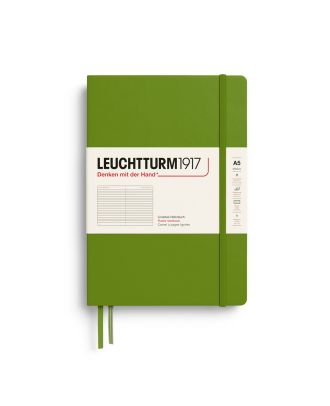 Leuchtturm1917 Notebook Medium Moss Ruled