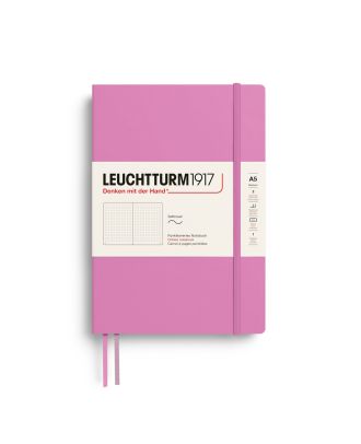 Leuchtturm1917 Notebook Medium Softcover Bubblegum Dotted