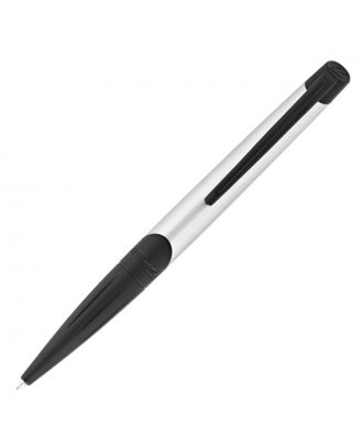 S.T. Dupont Defi Millennium Brushed Chrome and Matt Black Ballpoint Pen