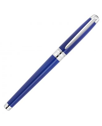S.T. Dupont Line D Eternity Sapphire Palladium Medium Fountain Pen