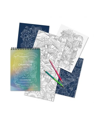 Caran d'Ache Claim Your Style A5 Coloring Pad Special Edition