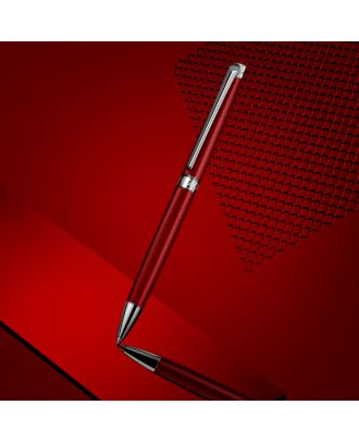 Caran d'Ache Lemans Rouge Carmin Slim Ballpoint Pen