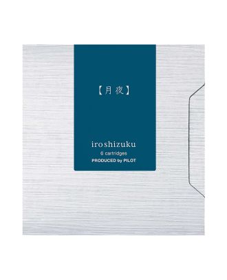 Pilot Iroshizuku Ink Tsuki-Yo - Dark Blue - 6 cartridges