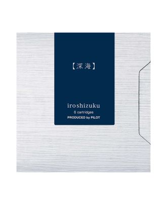 Pilot Iroshizuku Ink Shin-Kai - Dark Blue - 6 cartridges