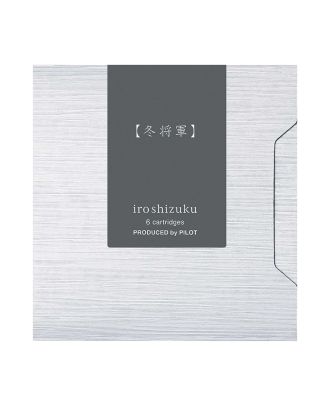 Pilot Iroshizuku Ink Fuyu-Syogun - Grey - 6 cartridges