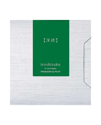 Pilot Iroshizuku Ink Shin-Ryoku - Green - 6 cartridges